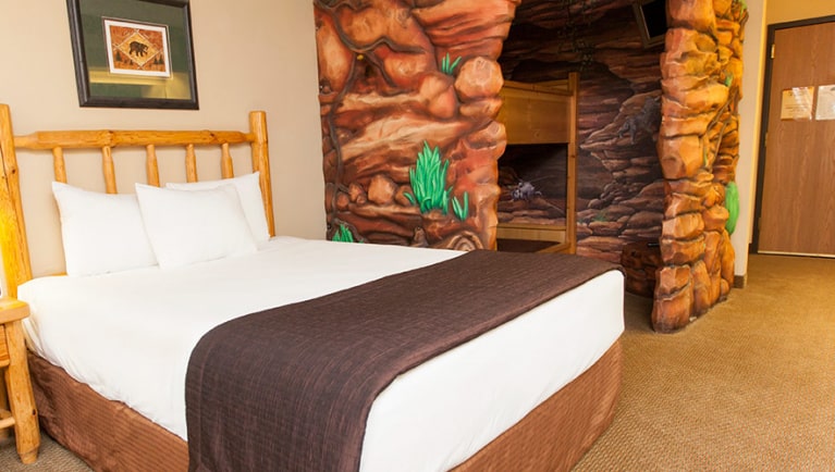 The accessible Wolf Den Suite 
